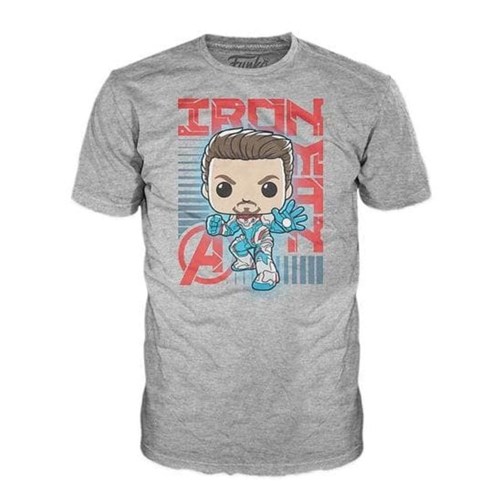 Marvel Funko Pop Tees Avengers End Game Iron Man T-shirt